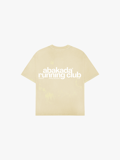 RUNNING CLUB BASIC TEE (BUTTER)