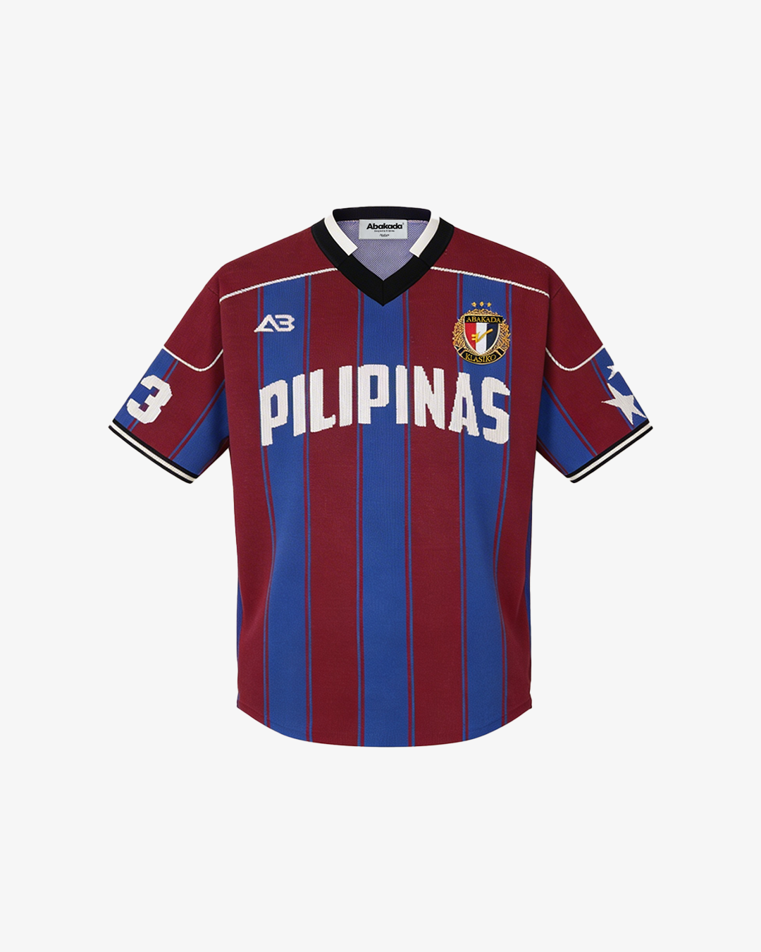 PILIPINAS KNITTED JERSEY (RED/BLUE)