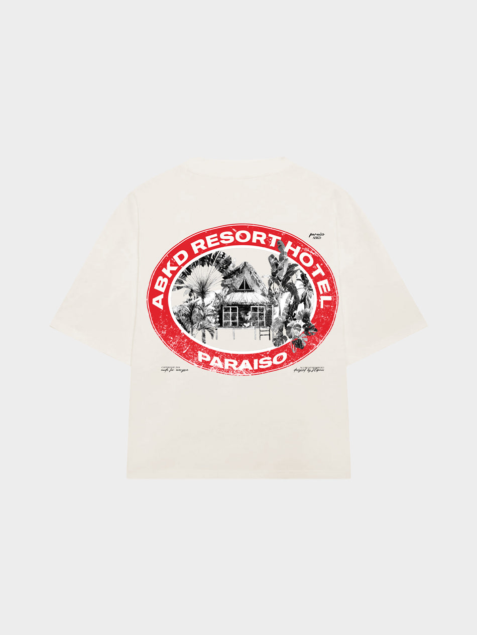 KUBO WASHED TEE (CREAM)