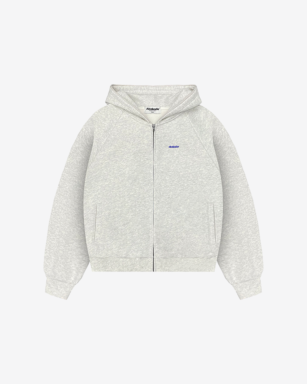 UNIFORM RAGLAN ZIP-UP (GREY)