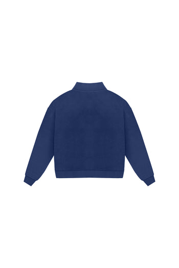 LACED TRACK JACKET (NAVY)