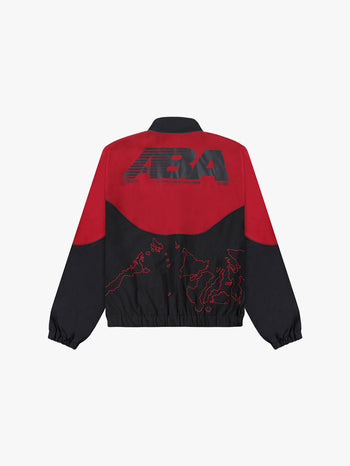 MAPA FULL ZIP WINDBREAKER (RED/BLACK)