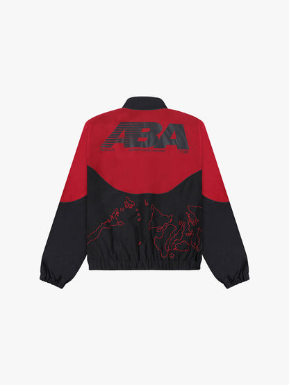 MAPA FULL ZIP WINDBREAKER (RED/BLACK)