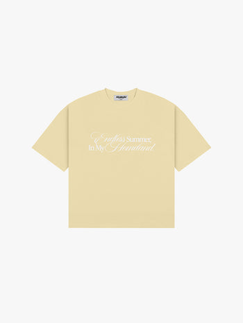 PARAISO SLOGAN TEES (BUTTER)