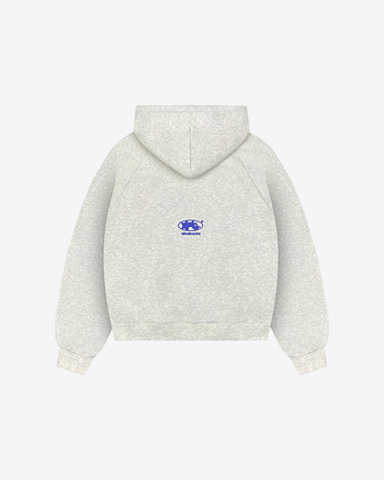 UNIFORM RAGLAN ZIP-UP (GREY)