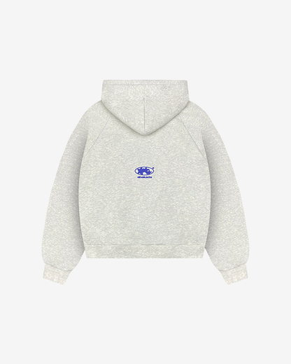 UNIFORM RAGLAN ZIP-UP (GREY)