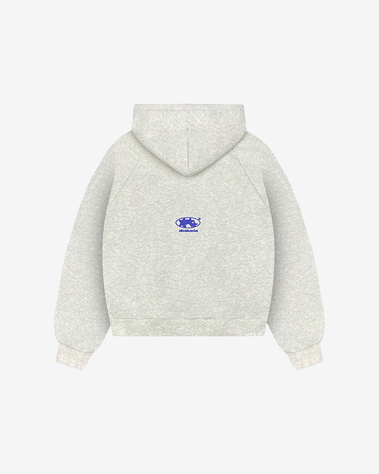 UNIFORM RAGLAN ZIP-UP (GREY)