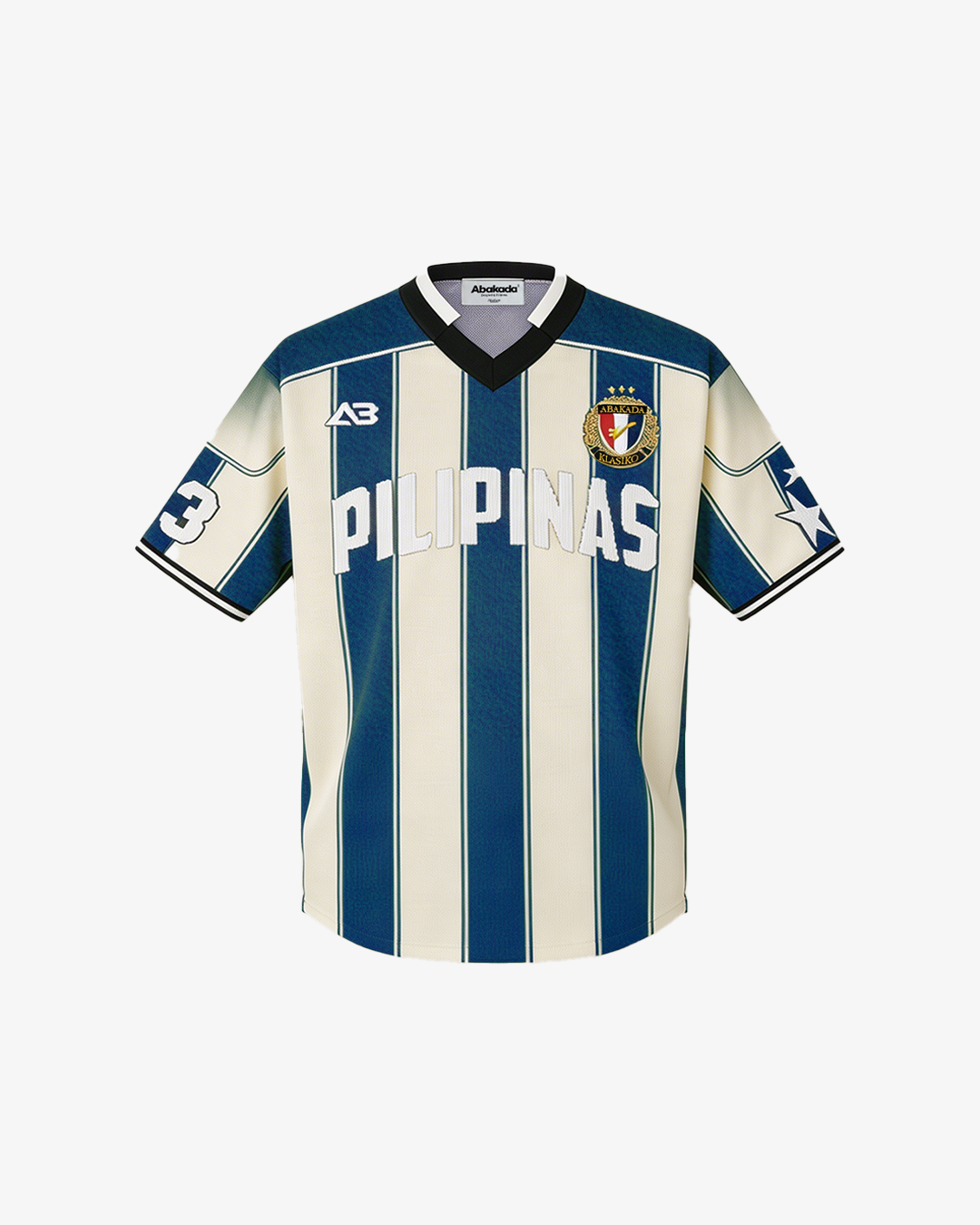 PILIPINAS KNITTED JERSEY (BLUE/WHITE)