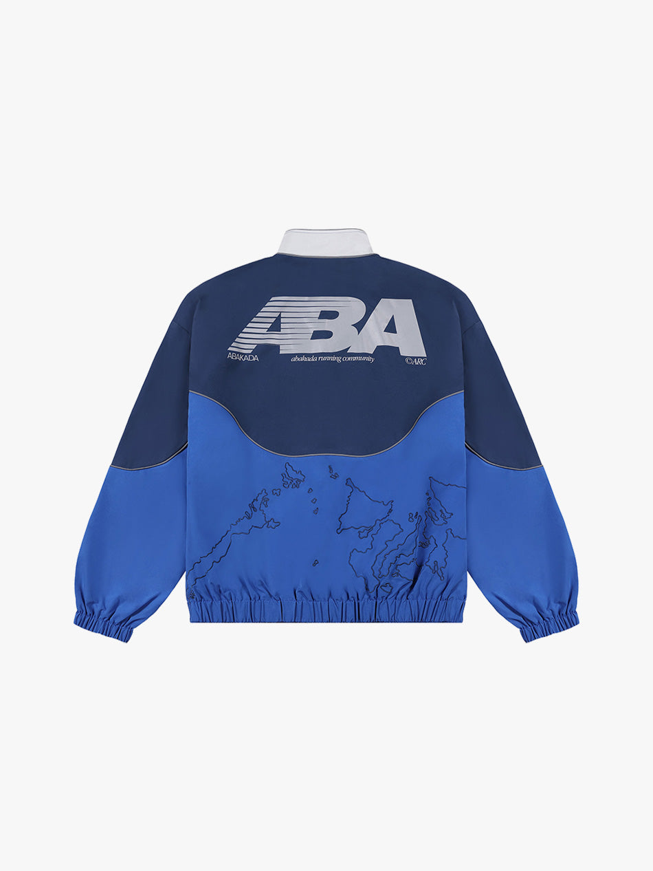 MAPA FULL ZIP WINDBREAKER (BLUE/GREY)