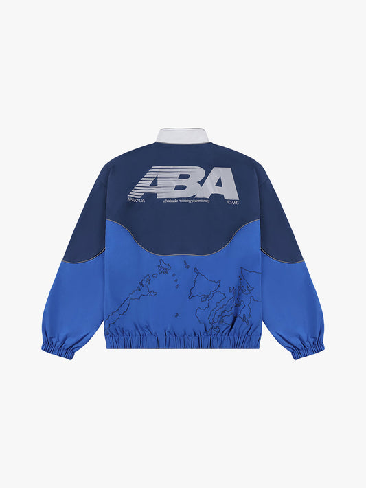 MAPA FULL ZIP WINDBREAKER (BLUE/GREY)