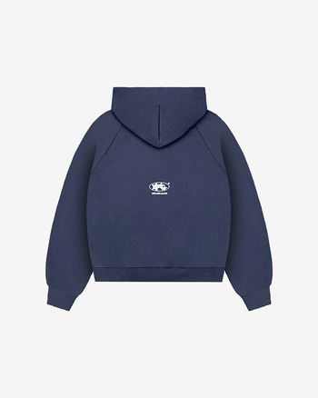 UNIFORM RAGLAN ZIP-UP (NAVY)