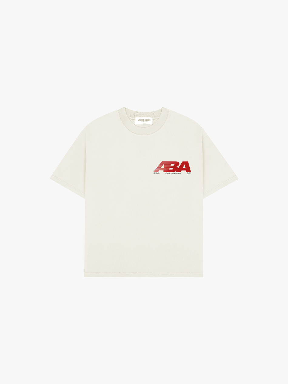 RUNNING CLUB BASIC TEE (CREAM)