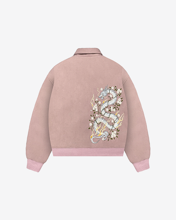 BAKUNAWA WOOL JACKET (PINK)