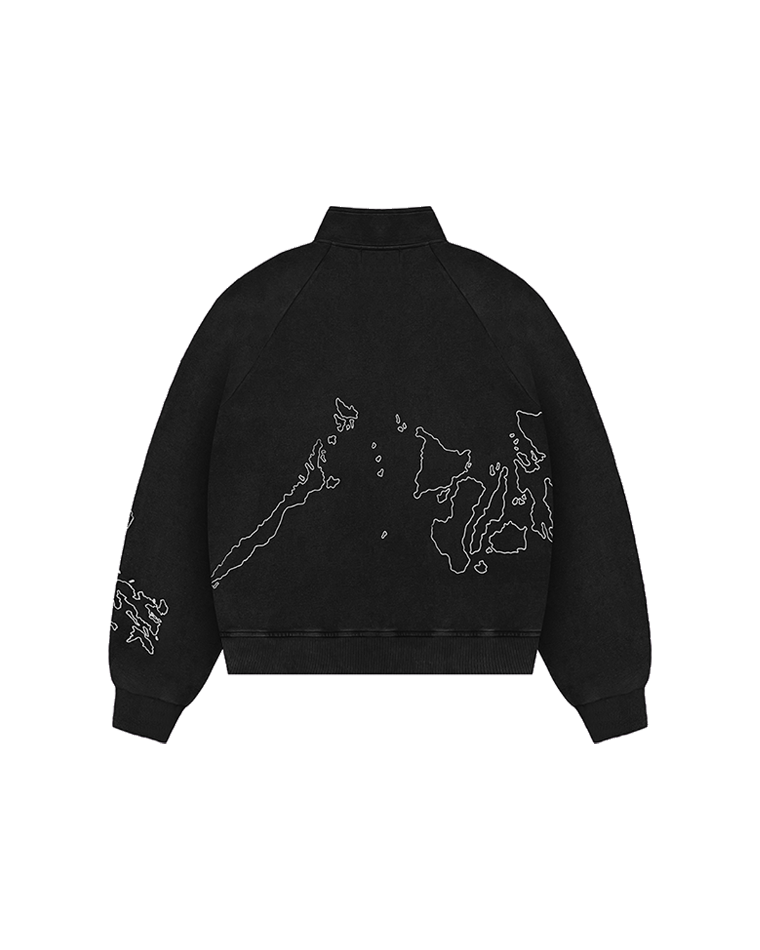 MAPA WASHED FULL-ZIP (BLACK)