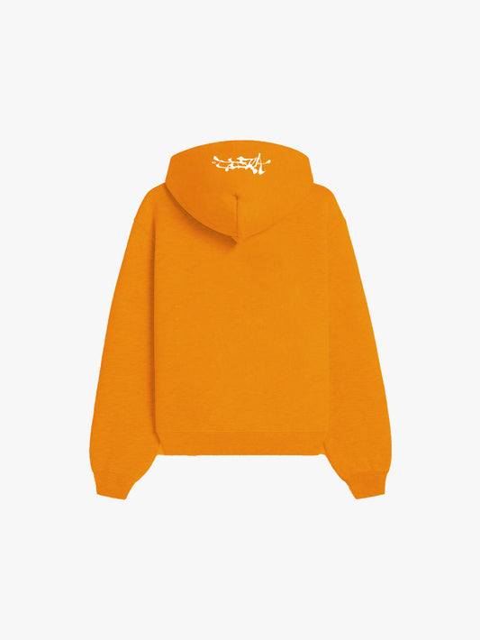 KLASIKO LOGO HOODIE (ORANGE)