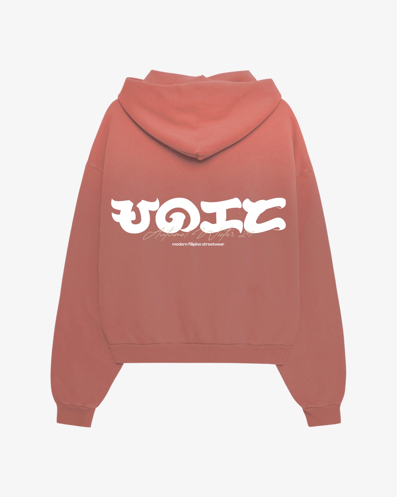 UNIFORM BAYBAYIN HOODIE (SALMON)