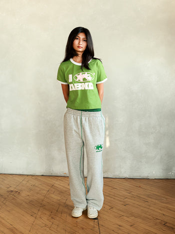 RAGLAN BABY TEE (GREEN)