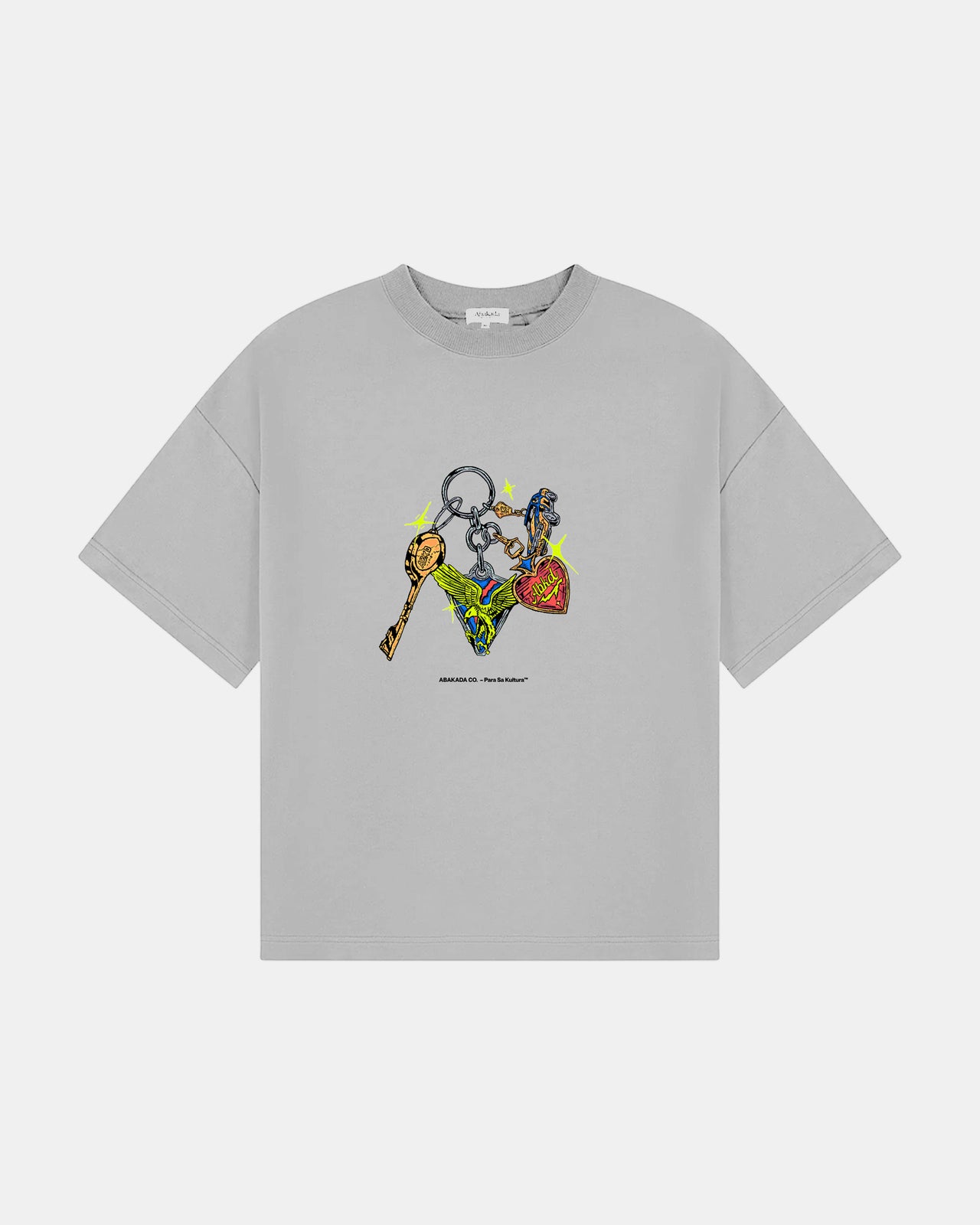 GRAPIKO KEYCHAIN TEE (GREY)