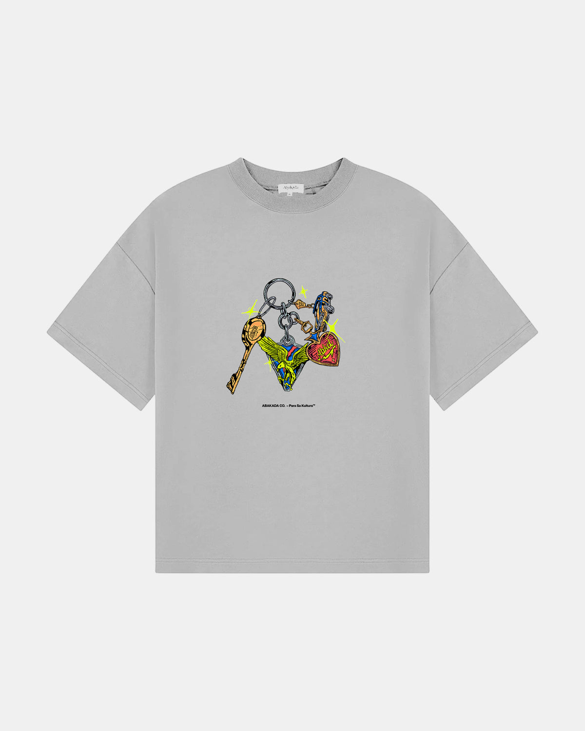 GRAPIKO KEYCHAIN TEE (GREY)