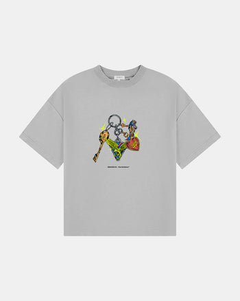 GRAPIKO KEYCHAIN TEE (GREY)