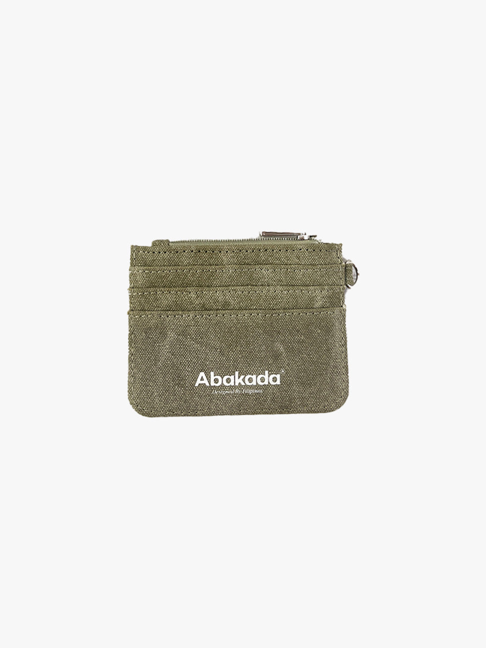 BAYBAYIN CARDHOLDER (WASHED GREEN)