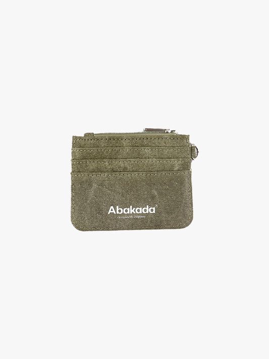 BAYBAYIN CARDHOLDER (WASHED GREEN)