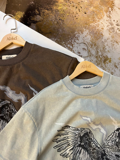 GRAPIKO AGILA TEE (WASHED BROWN)