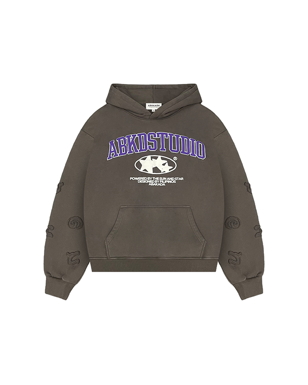 STUDIO PULLOVER HOODIE (DARK GREY)
