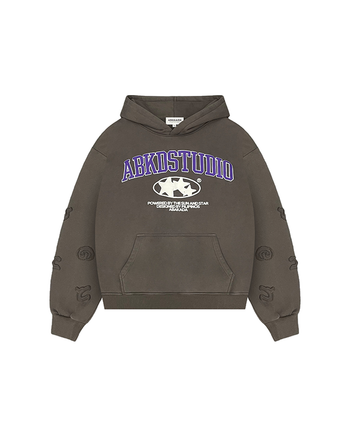 STUDIO PULLOVER HOODIE (DARK GREY)