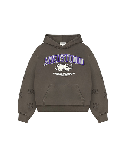 STUDIO PULLOVER HOODIE (DARK GREY)