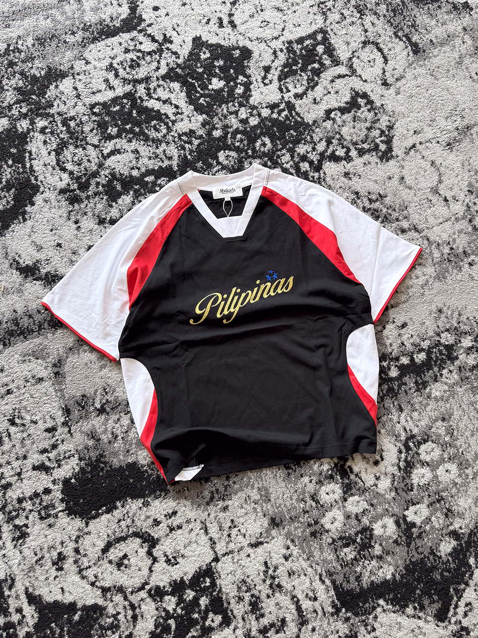 OLIMPIKO COLORBLOCK TEE (BLUE/RED)