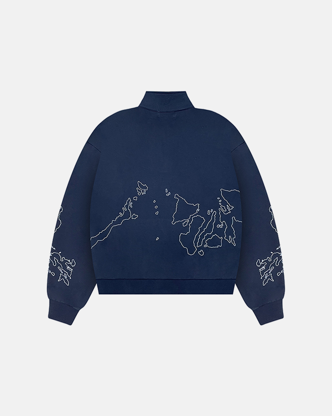 MAPA ZIP SWEATSHIRT (NAVY)
