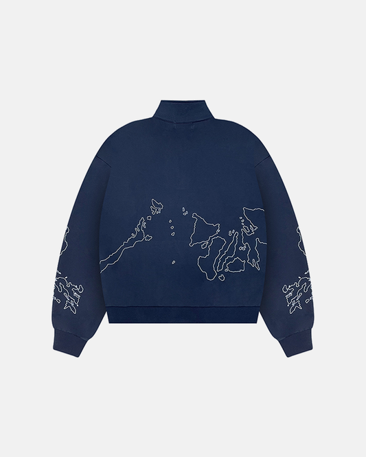 MAPA ZIP SWEATSHIRT (NAVY)