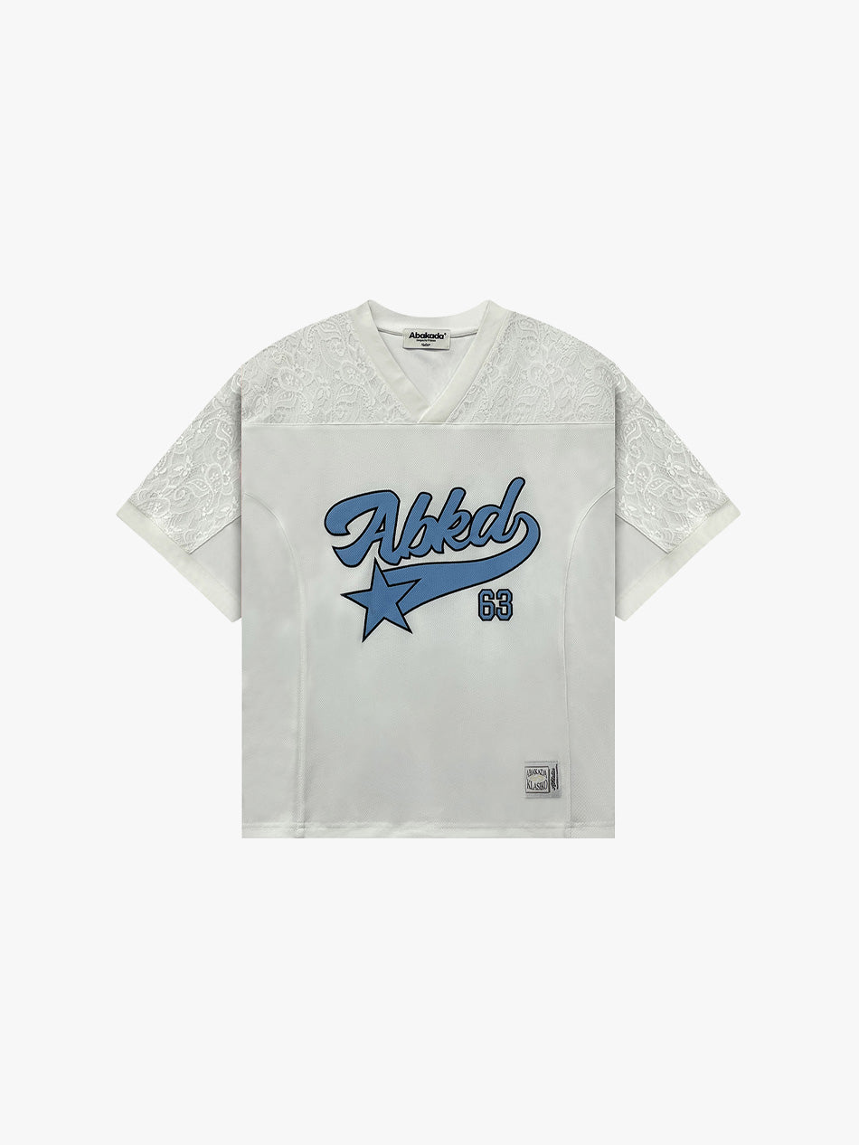 BARONG LOGO MESH JERSEY (WHITE)