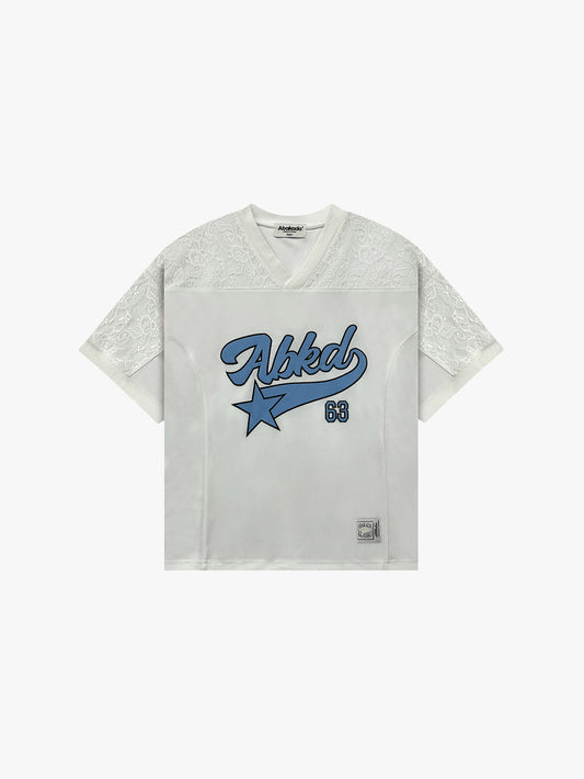 BARONG LOGO MESH JERSEY (WHITE)