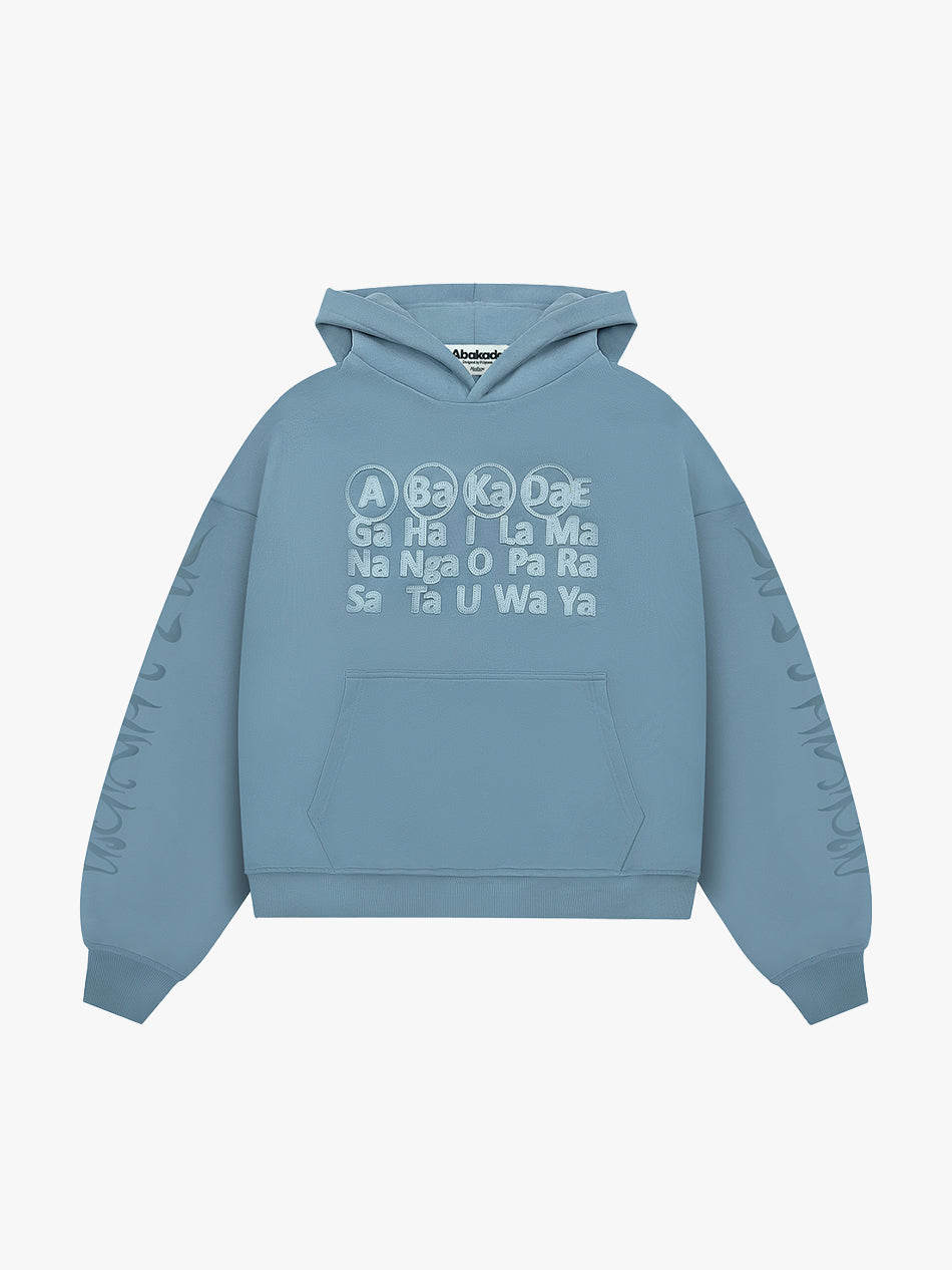 CLASSIC PATCH HOODIE (LIGHT BLUE)