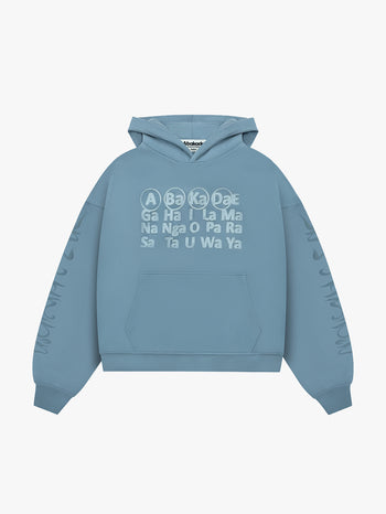 CLASSIC PATCH HOODIE (LIGHT BLUE)