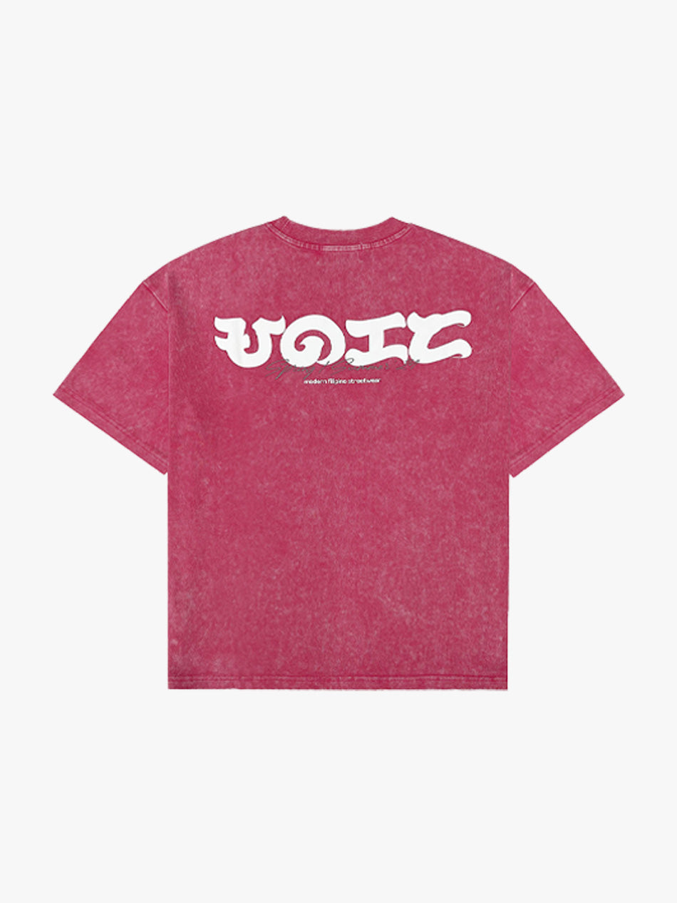 UNIFORM WASHED BAYBAYIN TEES (PINK)