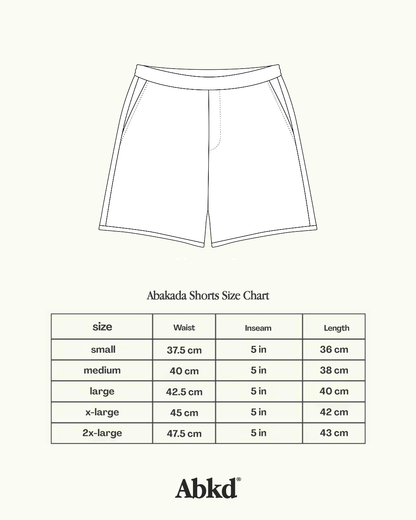 KLASIKO WAFFLE SHORTS - (CREAM)