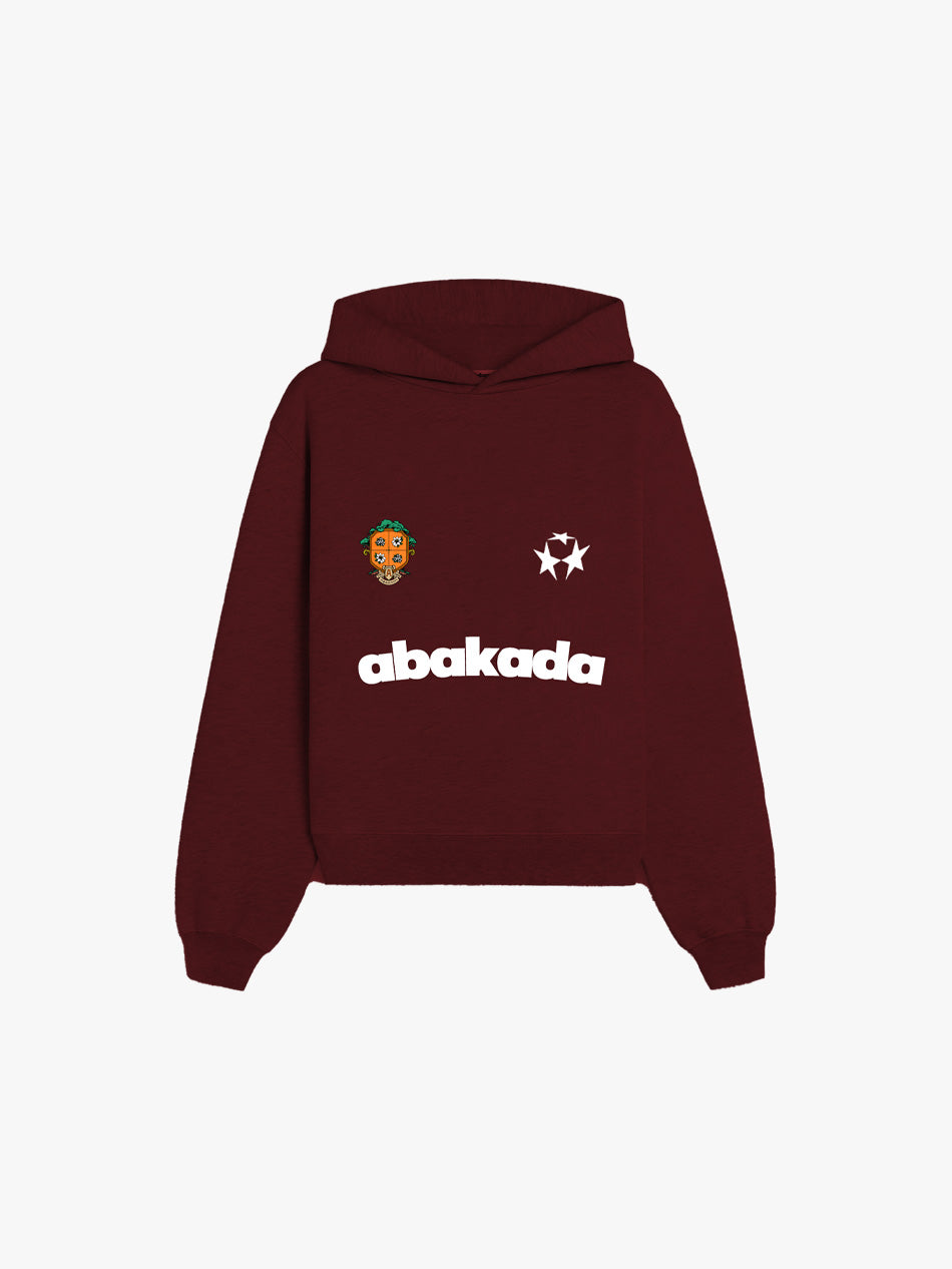 KLASIKO LOGO HOODIE (MAROON)