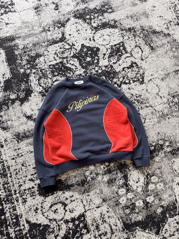COLORBLOCK PILIPINAS CREWNECK (NAVY/RED)