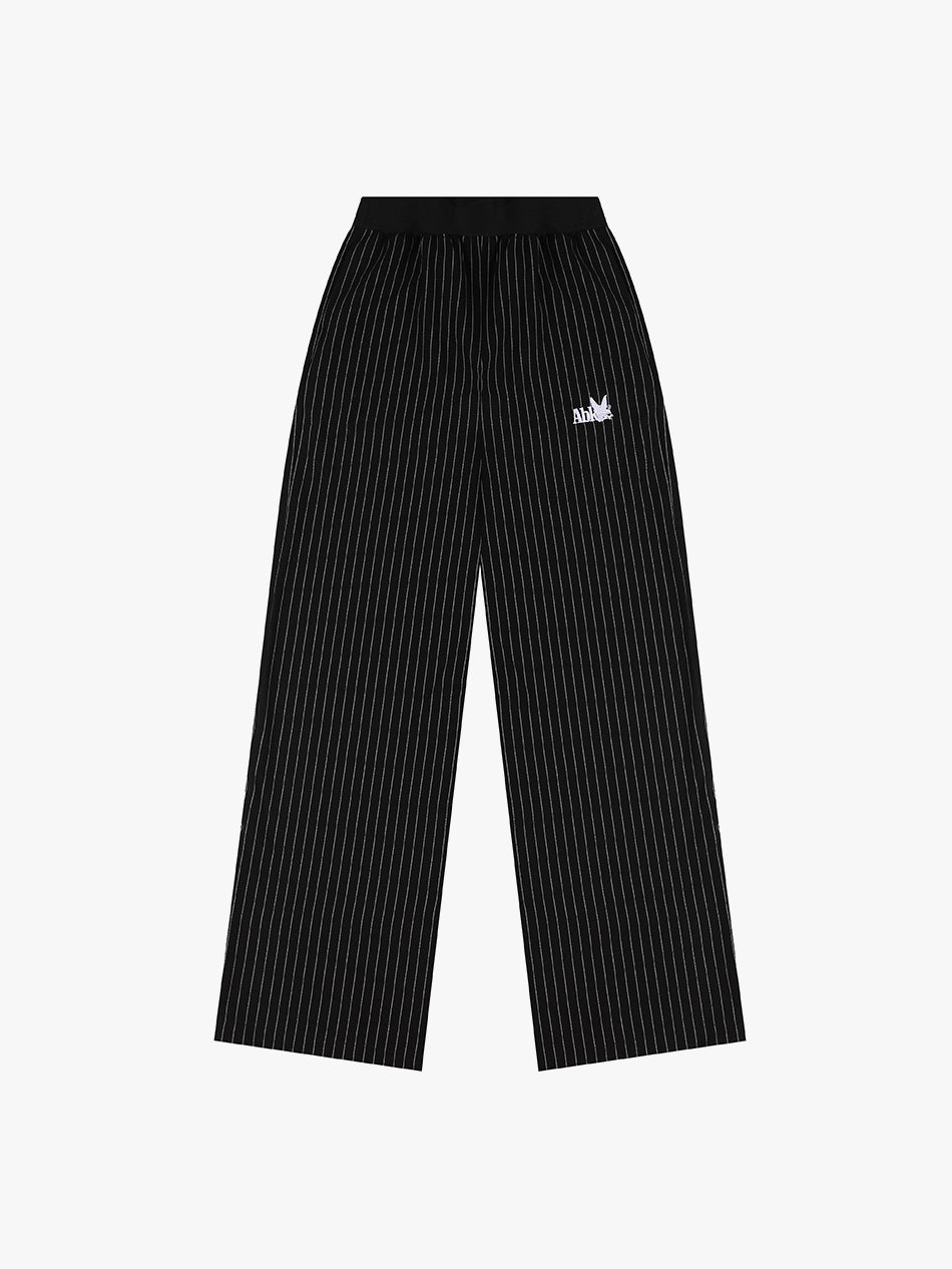 PINSTRIPE LOOSE PANTS (BLACK)