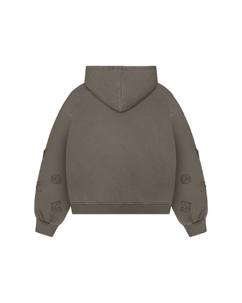 STUDIO PULLOVER HOODIE (DARK GREY)