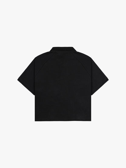 BARONG STRIPED POLO (BLACK)