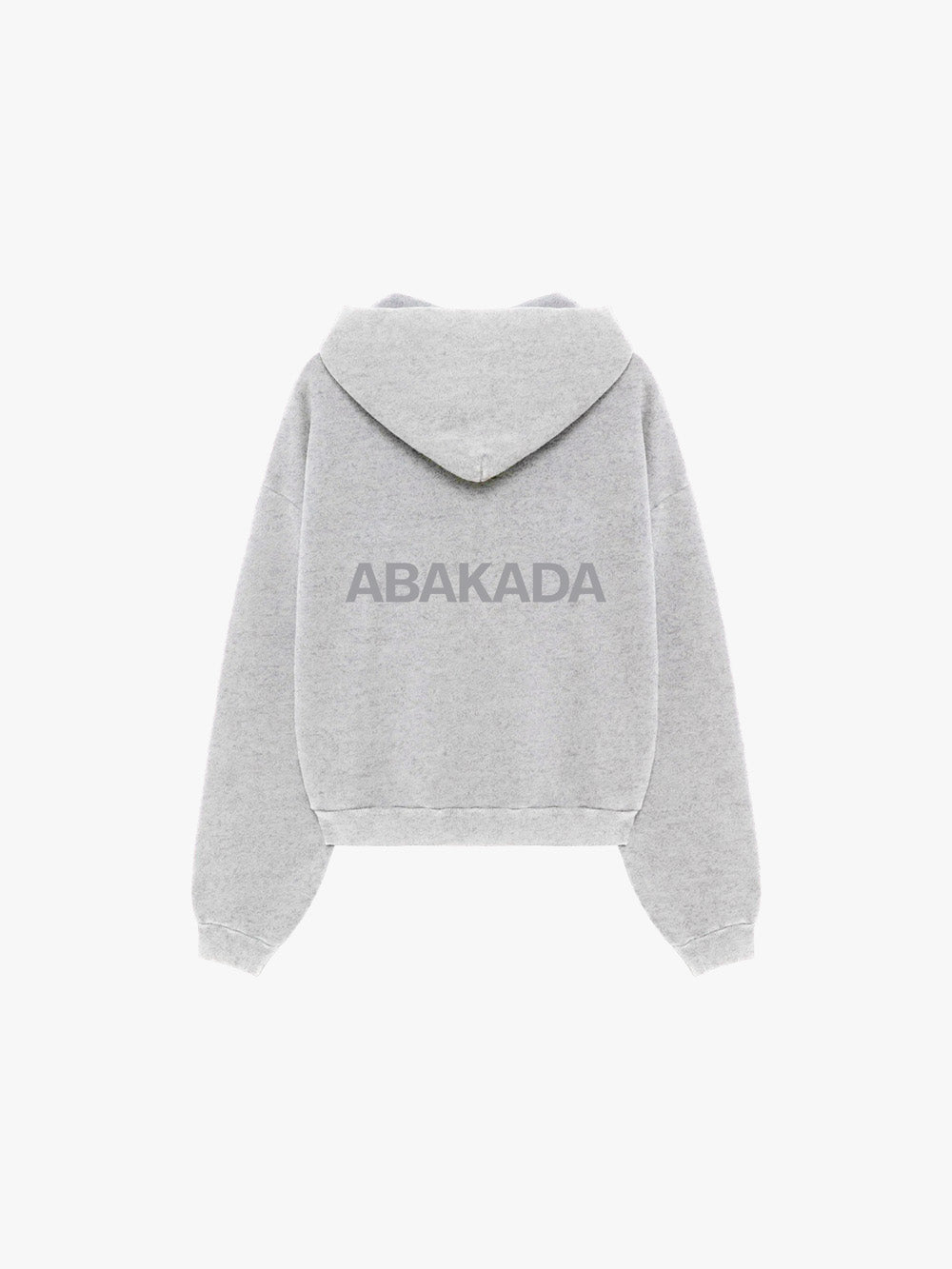 UNIFORM ZIP-UP HOODIE (GREY)