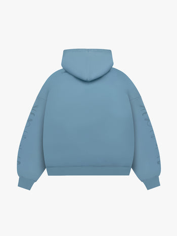 CLASSIC PATCH HOODIE (LIGHT BLUE)