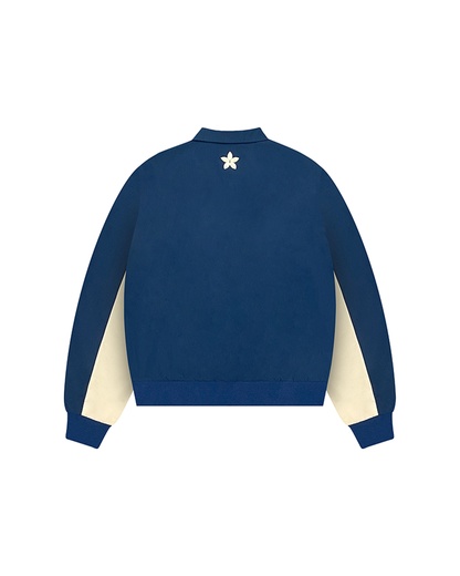 NYLON TRACK JACKET (BLUE)