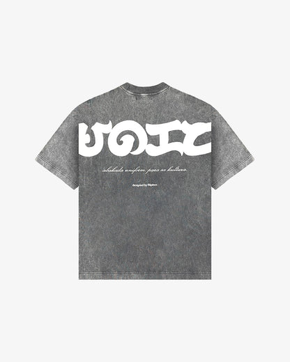 ROOTED IN CULTURE TEE (WASHED GREY)