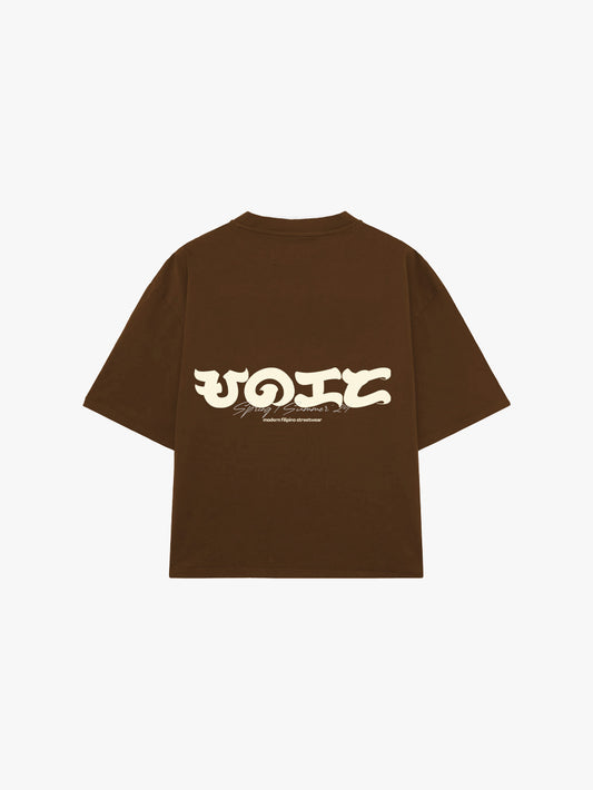 UNIFORM BAYBAYIN TEES (BROWN)