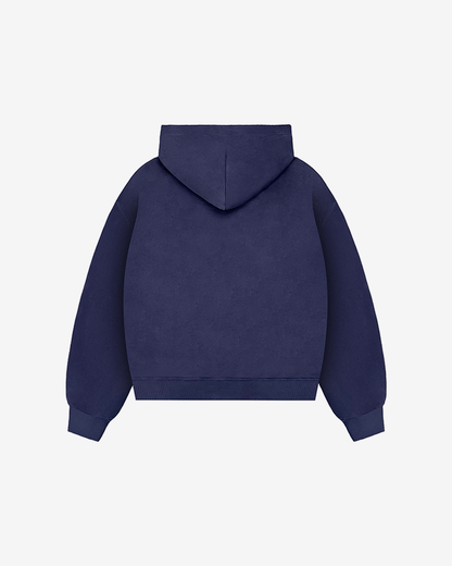 STUDIO PULLOVER HOODIE (NAVY)